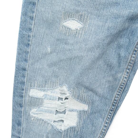 Revolve Re/Done Originals Low Rise Light Repair Skinny Size 29 - Picture 8 of 15